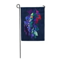 thumbnail image 1 of SIDONKU Watercolor Music Afro American Jazz Singer on Painting Girl Party Garden Flag Decorative Flag House Banner 12x18 inch, 1 of 1