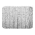 thumbnail image 1 of SIDONKU Wood Vintage from Wooden Shabby Plank White Grey Doormat Floor Rug Bath Mat 23.6x15.7 inch, 1 of 1