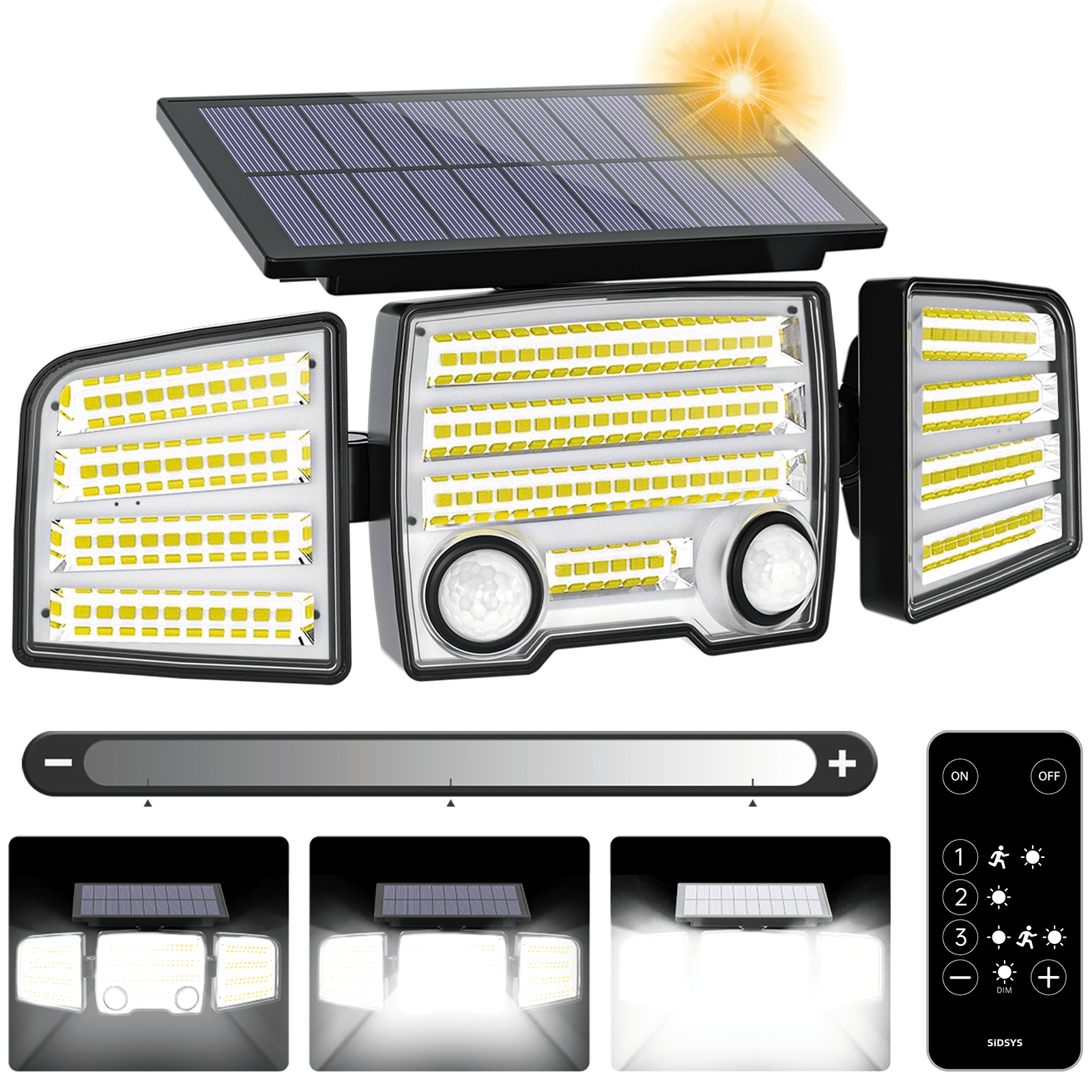 JESLED Black Low Voltage Solar Powered Integrated LED Spot Light & Reviews