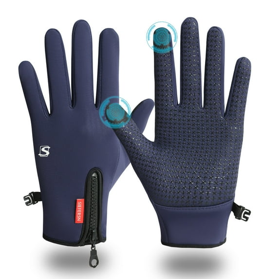 SIEFERSN Winter Gloves for Men and Women Stretch Fleece Lined Gloves for Sports 1234375082