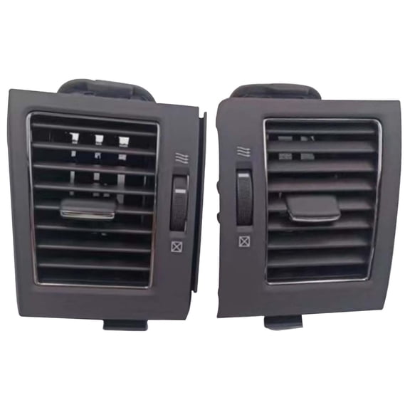SIELUNO Dashboards Fit for Toyota Land Cruiser LC200 2008-2020,Center A/C Dash Air Vent Trim Cover,Dash Cover,Dashskin,OEM: 55650-60120-EO -Black