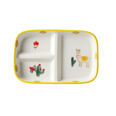 SIELUNO Gradient Portion Control Plates,Divided Plates for Adults,Bariatric Plates