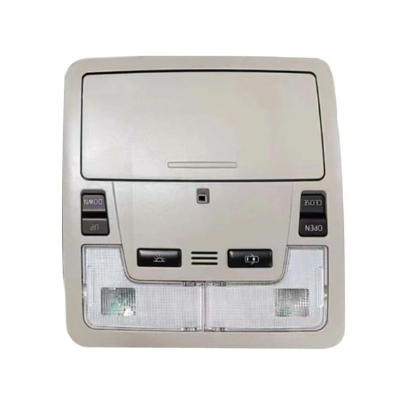SIELUNO Overhead Consoles Fits for Toyota Camry 2012-2016,Overhead Dome Light Console Storage,Roof Console with Lights