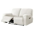 thumbnail image 1 of SIELUNO Stretch Recliner Chair Cover,4 Pieces Recliner Sofa Cover Recliner Slipcover with Side Pocket Non Slip Fitted Recliner Couch Cover Furniture Protector for Reclining Chair, 1 of 6