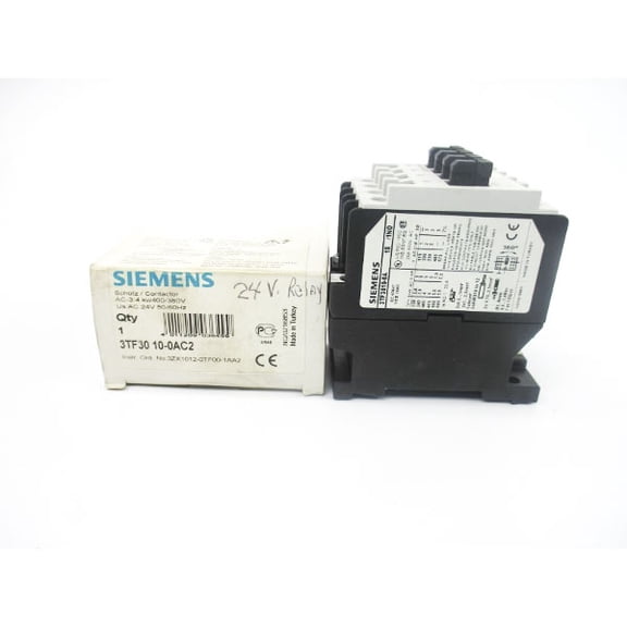 SIEMENS 3TF3010-0AC2 24V 20A NSMP