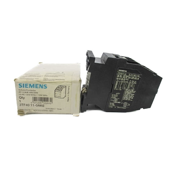 SIEMENS 3TF4011-0AK6 110/120V 20A NSMP