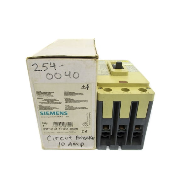 SIEMENS 3VF1231-1FB41-0AA0 600VAC 10A NSMP