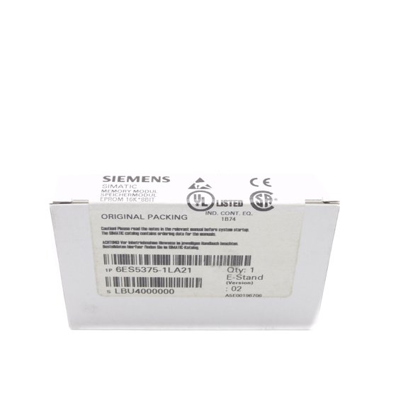 SIEMENS 6ES5375-1LA21 (16K) NSFS