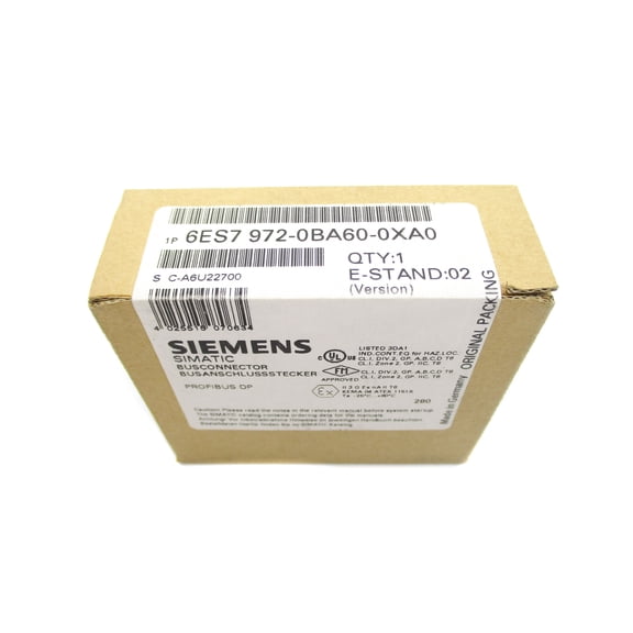 SIEMENS 6ES7972-0BA60-0XA0 NSFS