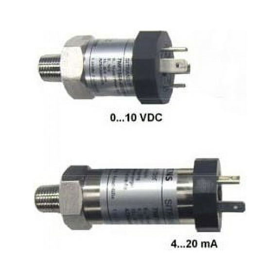 SIEMENS 7MF15654BE005EA1 Liquid/Gas Pressure Sensor, 4 to 20 mA (0 to 30 psi)