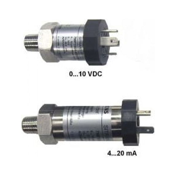 SIEMENS 7MF15654BG005EA1 Liquid/Gas Pressure Sensor, 4 to 20 mA (0 to 100 psi)