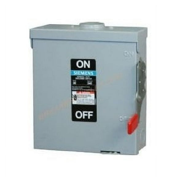 SIEMENS GNF321R 30A 240V 3P 3-Wire Non-Fusible General Duty Safety Switch, NM-3R