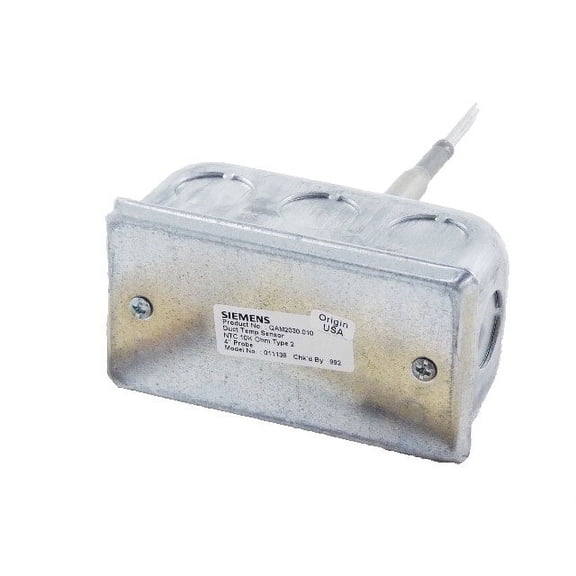 SIEMENS QAM2030.010 Building Technology Ductsensor 10Kohm 4 Long