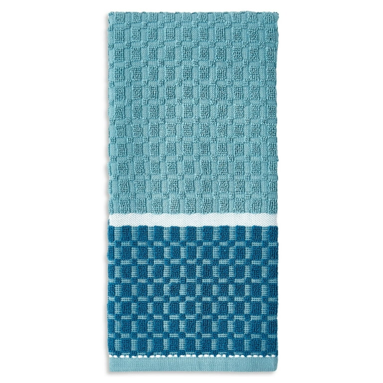 Teal Arches Kitchen Towel - 1canoe2