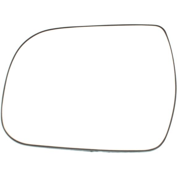 SIENNA 11-14 MIRROR GLASS LH, Non-Heated, w/ Backing Plate, No Blind Spot Detection