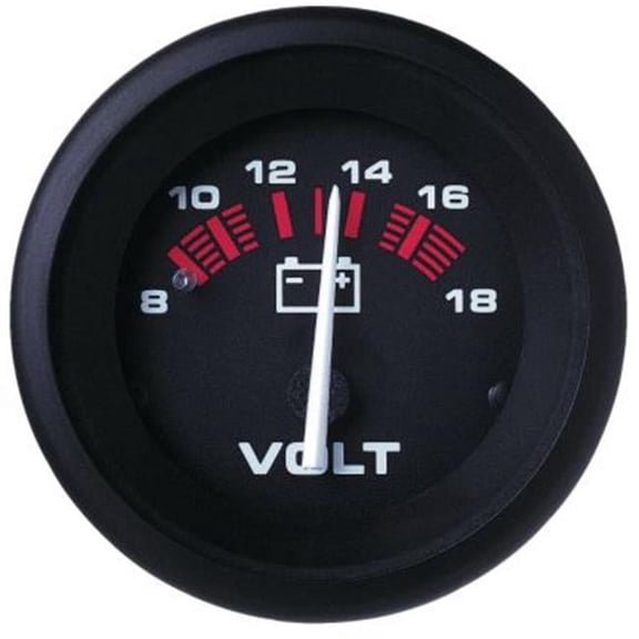 SIERRA Amega Series Voltmeter 8-18 Vdc 2in Boat - 740168
