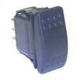 thumbnail image 1 of Sierra RK19550-1 Contura Black Illuminated Waterproof DPDT 7 Blade Terminal (On)/Off/(On) Rocker Switch, 1 of 1