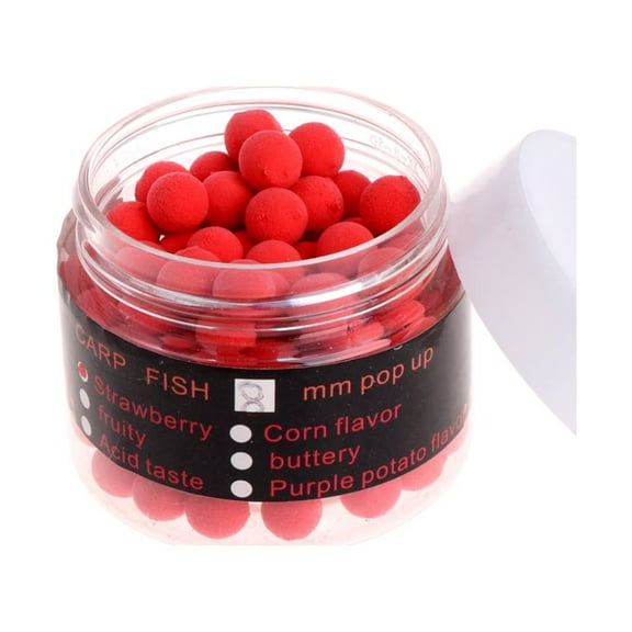 SIEYIO 1 Box Carp Bait Floating Fishing Lure Artificial Baits Beads Pops Up Smell Ball