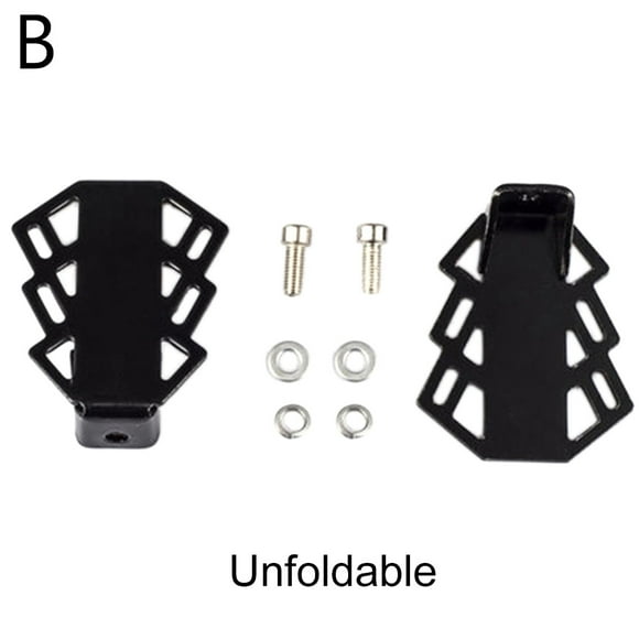 SIEYIO 1 Pair Bike Rear Pedal MTB Folding Footrests Cycling Durable Bicycle Foot Pegs