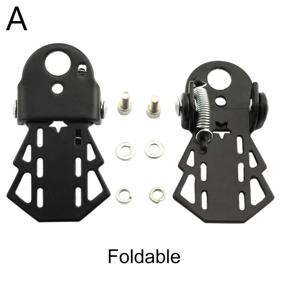 SIEYIO 1 Pair Bike Rear Pedal MTB Folding Footrests Cycling Durable Bicycle Foot Pegs