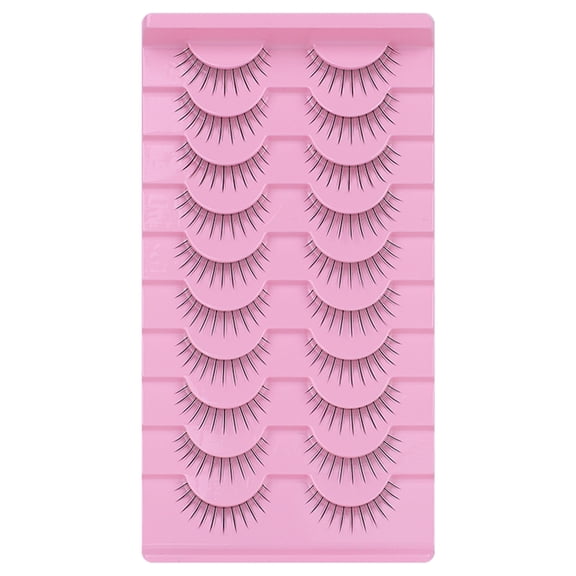 SIEYIO 10 Pairs 3D Effect False Eyelashes Natural and Dramatic Look for Women and Girls