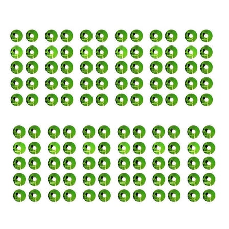 SIEYIO 100/120Pcs Hydroponic Garden Label Hydroponic Pods Plant Label for Seedling