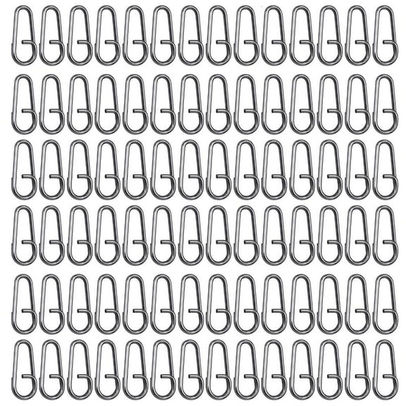 SIEYIO 100Pcs Heavy Duty Fishing Split Rings Lures Rings Fishing Lures Connector