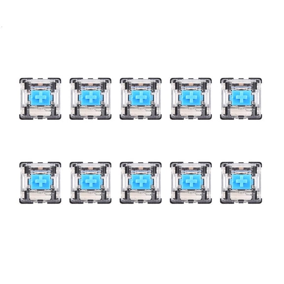 SIEYIO 10Pcs Original for Cherry MX Mechanical Keyboard Switch Axis Shaft Switches Blue