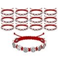 thumbnail image 1 of SIEYIO 12 Pack Saint Benedict Charm Bracelets Adjustable Wristchains Spiritual Jewelry, 1 of 12