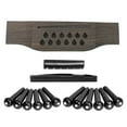 thumbnail image 1 of SIEYIO 12 String Acoustic Guitar Bridge Saddle Nut Pins Set Including Bridge & Saddle, 1 of 12