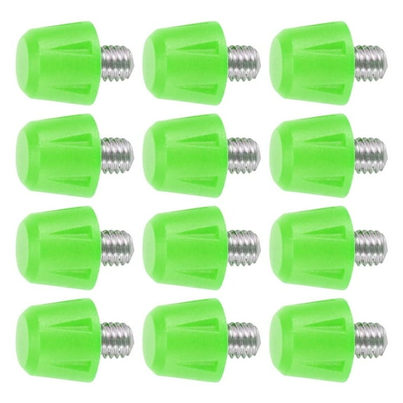 SIEYIO 12pcs Plastic Threaded Soccer Cleat Studs Football Shoe Replacement for Enhancing Traction and Stability on Grass Field