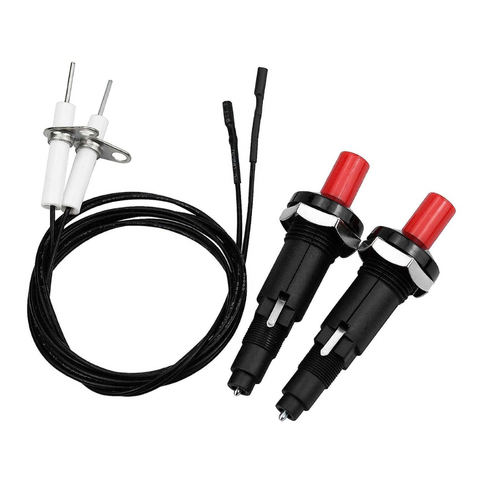 SIEYIO 1Out 2Piezo Spark Ignitions Push Button Igniter with Cable