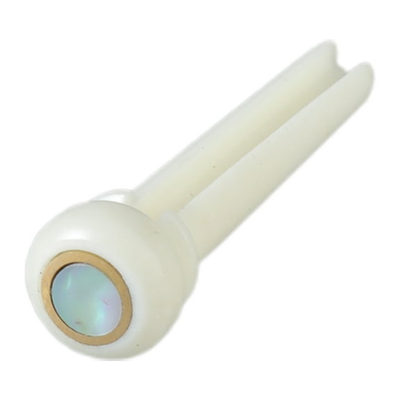 SIEYIO 1Pc Fixed Vertebra Guitar Bridge Pin Ebony/Cow Bone Guitar Bridge Pin Replacement Acoustics Guitar Pegs Easy to Use