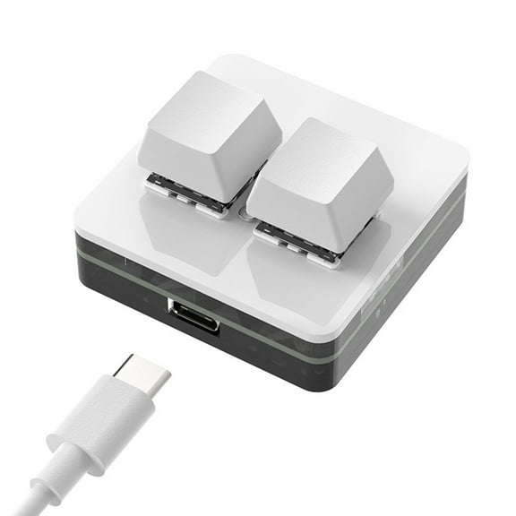 SIEYIO 2 Key Programmable Keyboard for Gaming Enthusiasts and Creatives Easy to Carry