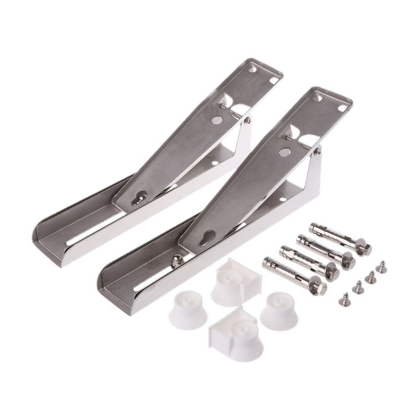 SIEYIO 2 Pieces Stainless Steel Sturdy Foldable Bracket Kitchen