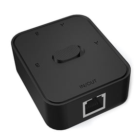 SIEYIO 2 Port 10/100/1000Mbps Network RJ45 LAN CAT6 Network Switch for Switch