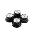 thumbnail image 1 of SIEYIO 2 Tone 2 Volume Knobs Buttons Guitar Control Silver Hat Bell Top Potentiometer C, 1 of 13
