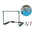 thumbnail image 1 of SIEYIO 2 in 1 Sport Poolsides Outdoor Swimming Pool Basketballs Hoop Pool Football Set, 1 of 13
