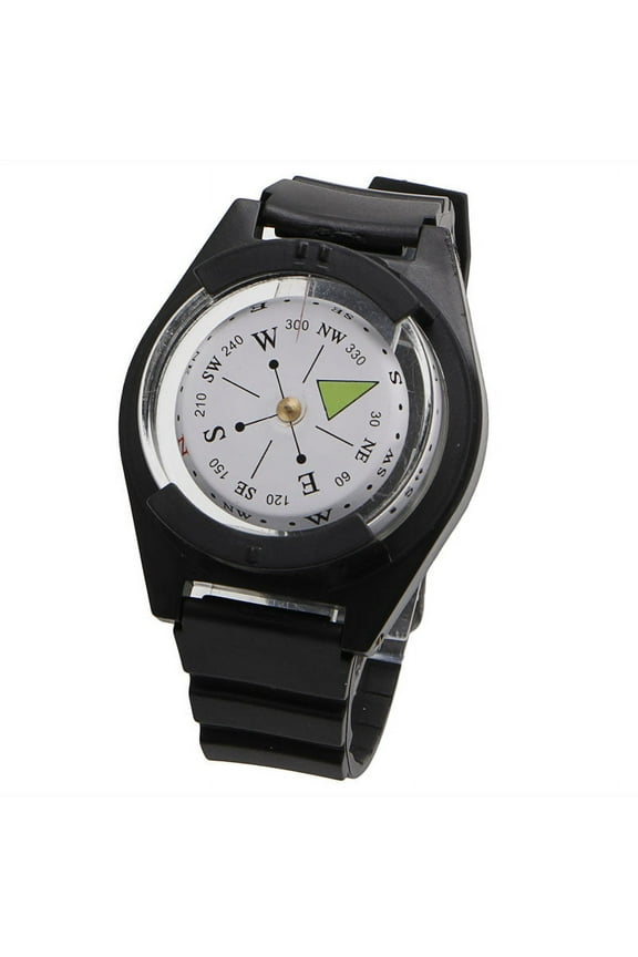 2 in 1 Wrist Compass Watch Reasonable Storage Convenient Access Outdoor Survival