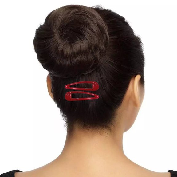 SIEYIO 20 Pcs Sweet Cool Hairpins Snap Clip Red Star Hair Side Clip for Women Girls
