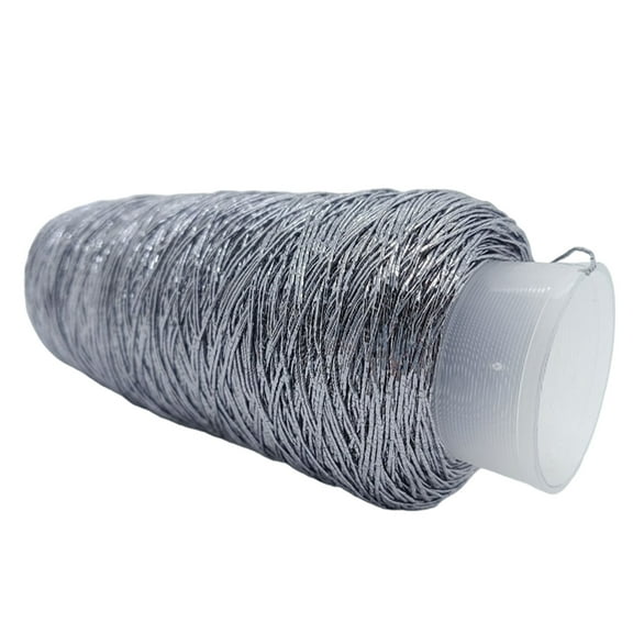 SIEYIO 200g/Roll Metallic Crochet Thread for Making Handbag, Clothing Embellishments