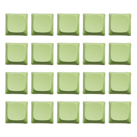 SIEYIO 20PCS PBT Keycaps In XDA 1U Height For Mechanical Keyboard Fingerprint Proof