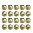 thumbnail image 1 of SIEYIO 20pcs Round/Square Brass End Strain Isolate Beads for Paracord Jewelry Making, 1 of 17