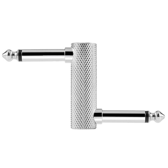 SIEYIO 2Pcs Guitar Pedal Coupler, 1/4'' Guitar Effects Pedal to Pedal Connector Z Typed