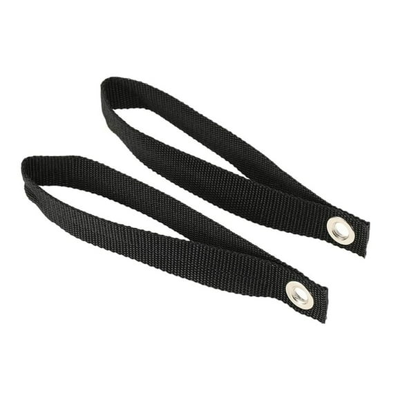 SIEYIO 2Pcs Nylon Soft Rings Tie Down Strap Hoods Trunk Tie Down Strap Easy to Use