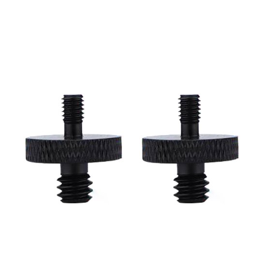 SIEYIO 2pcs 1/4"-20 Male to M4 M5 M6 M8 M10 Male Threaded Screws Tripod Converter Screw