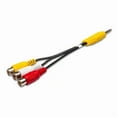 thumbnail image 1 of SIEYIO 3.5mm to 3RCA Sound Cable 3.5mm to 3RCA Female 3RCA Splitter 3.5mm 3RCA Cable 3RCA to 3.5mm Adapter for Phone, 1 of 7