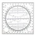 thumbnail image 1 of SIEYIO 360 Degree Circle Protractor Multi-functional Geometric Ruler for Architector, 1 of 19