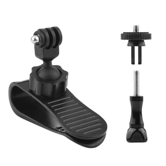 SIEYIO 360 Degree Rotating Car Sunshade Camera Holder Bracket Car Sunvisor Mount Clip Stand Rack for Outdoor Enthusiasts