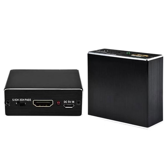 SIEYIO 4K HDTV Audios Video Extractor with 5.1 Channel Support for Gaming Consoles 4kX2k Audios Splitter Stable Transfer